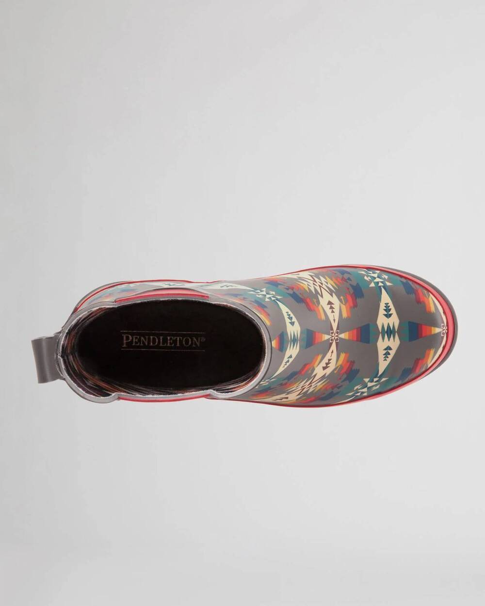NEW PENDLETON women's tucson rain boots in grey chelsea - Picture 4 of 6